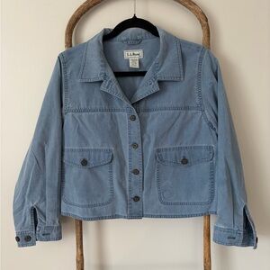 L.L. Bean Women's Light Blue Jean Jacket